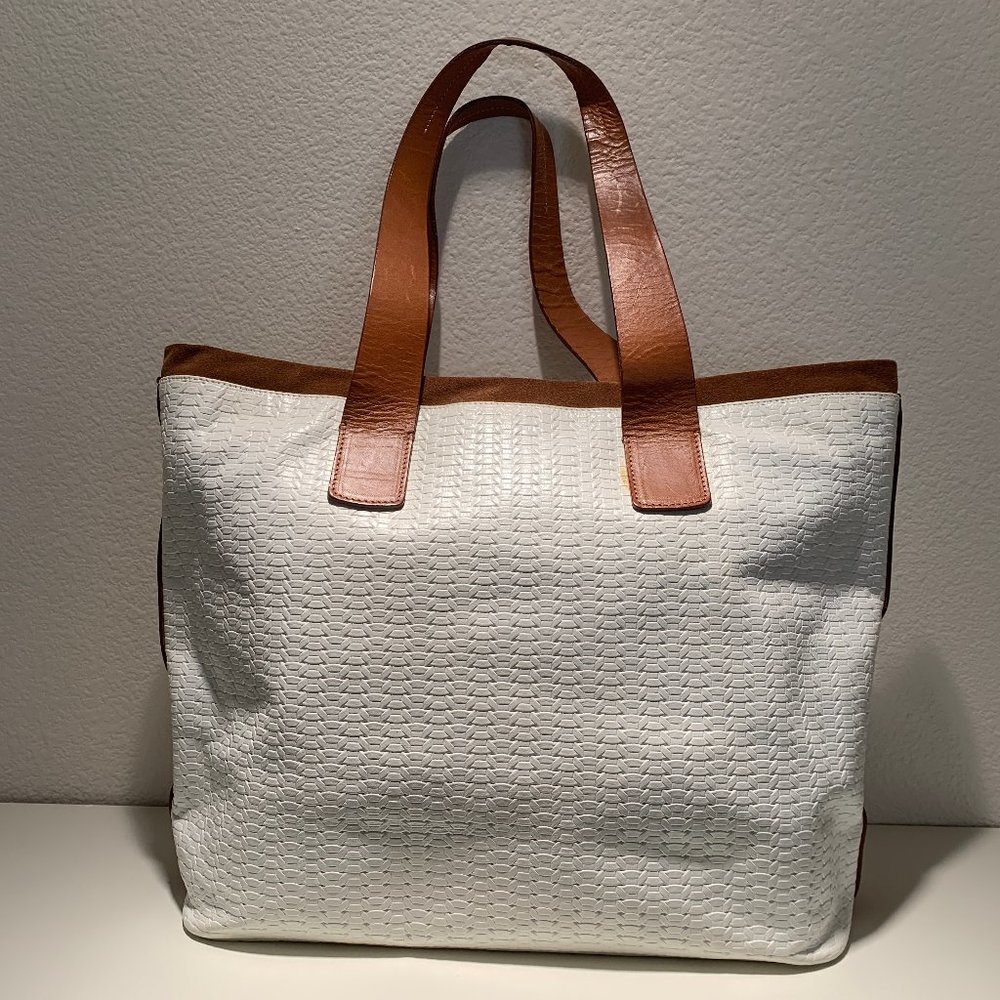 Ellecieffe Genuine Italian Leather Tote Bag
